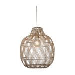 Good&Mojo Pendellampa Mendoza Bambu Natural L | Passande för 1x E27 